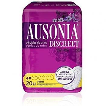 COMPRESAS AUSONIA DISCREET MINI 20U