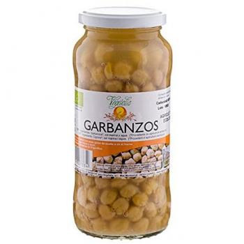 Garbanzos Cocidos Orgánicos Vegetalia 540 gramos