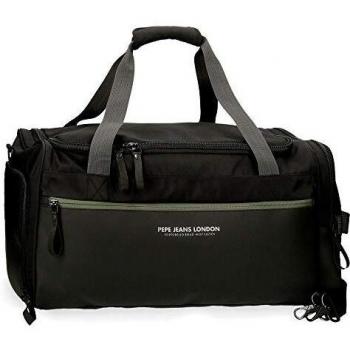 Bolsa de Viaje Pepe Jeans Sail para Hombre, Negro