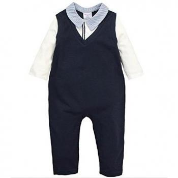 CuteOn BebšŠ Chico Hidalgo 100% Algodš®n Manga Larga Una pieza Romper Jumpsuits 3Meses