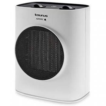 Taurus Alpatec – Tropicano 7CR. Calefactor oscilante con tecnología cerámica PTC System. 1500W. Termostato. 2 intensidades. Silencioso. Antivuelco. Protector térmico.