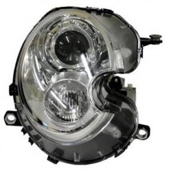 Faro Delantero Derecho VAN WEZEL 0506988 para MINI (3/5 puertas, Clubman) con Proyector Principal D1S Blanco