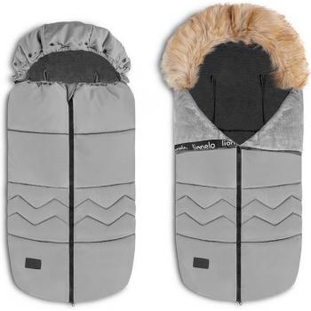 Saco de invierno universal Lionelo Frode - Gris Paloma, 90x45 cm, impermeable, antialérgico y cálido