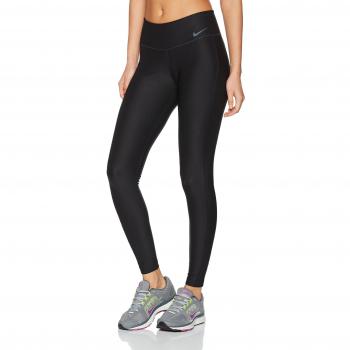 Nike W Nk Pwr Tght Poly Mallas, Mujer, Negro