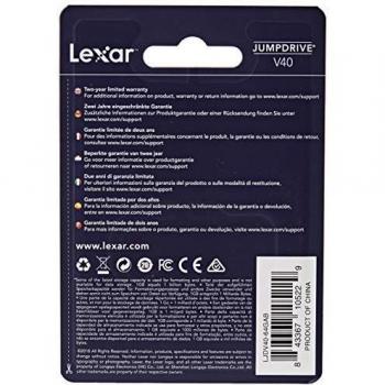Disco Duro USB 64GB JUMPDRIVE V40 2.0 LEXAR