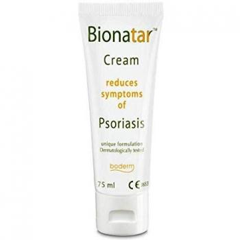 Bionatar Cream 75ml - Psoriasis Treatment Cream, Contains active ingredients for reducing inflammation and scaling, Suitable for sensitive skin, Dermatologically tested, Non-greasy formula, Moisturizing properties