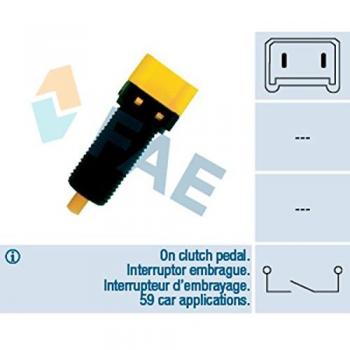 Conmutador accionamiento embrague control veloc. FAE 24860