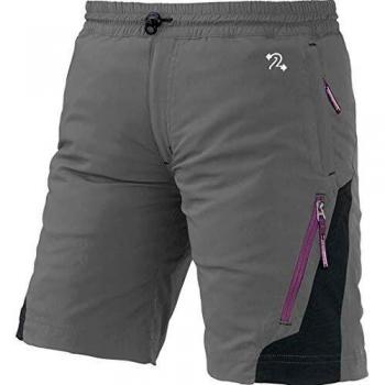 Trangoworld Odiel Fi Pantalones Cortos, Unisex niños, Gris