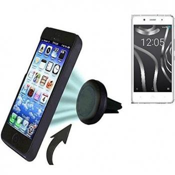Coche universal del teléfono móvil / GPS / navegación titular del dispositivo por ejemplo, para BQ Aquaris X5 Plus ventilación Holder soporte de rejilla soporte para teléfono magnética BQ Aquaris X5 Plus Mini Car Air Vent titular Smartphone magnéti
