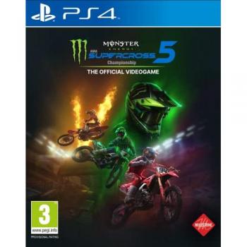 Videojuego Oficial Monster Energy Supercross 5 para PS4