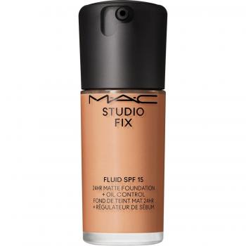 MAC Cosmetics Studio Fix Fluid SPF 15 24HR Matte Foundation + Oil Control - NC44 - 30 ml