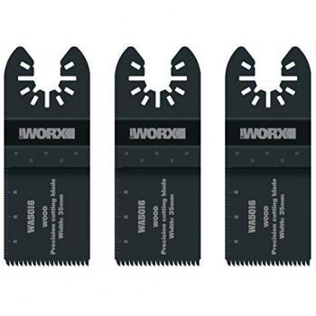 Pack De 3 Hojas Multiherramienta 35 Mm, WORX WA5016.3