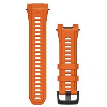 Garmin Instinct 3 50mm Silicone Watch Band 26mm Ember Orange