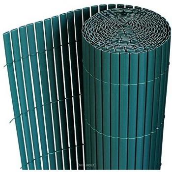 Estera de PVC 150x300cm Verde - Pantalla de Privacidad y Protector contra el Viento para Jardín, Balcón y Terraza