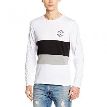 JACK & JONES JCOHORIZON TEE LS CREW NECK, Camisa Manga Larga Hombre, Multicolor