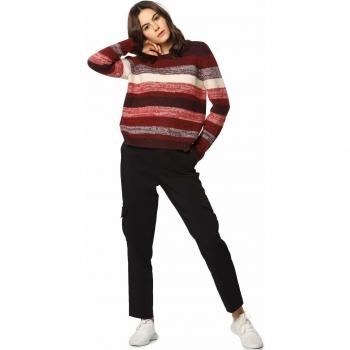 Only Onlkailana L/s Pullover Knt suéter, Rojo
