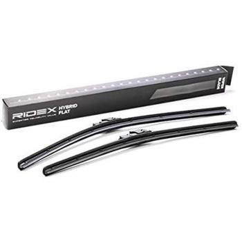 Escobillas Limpiaparabrisas RIDEX 298W0036 Juego de 2 con Spoiler Delante Sin Marco, Longitud 600mm y 475mm para AUDI, MERCEDES-BENZ y BMW
