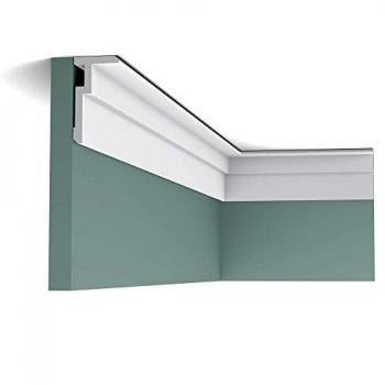 Caja completa de 24 metros de moldura CX197 - 200 x 9,3 x 5 cm - Cornisa moderna Orac Décor