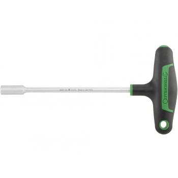 Llave de Vaso con Mango en T Stahlwille 43233100, Hexagonal 12507-2K, Tamaño 10