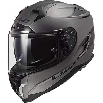 Casco de moto LS2 FF327 CHALLENGER SOLID MATT TITANIUM, Titanium, L