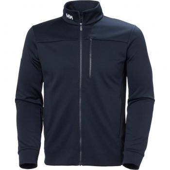 Helly Hansen Men's Crew Fleece Jacket - Warm, Comfortable, Casual, Outdoor, Multi-Sport, Navy XL