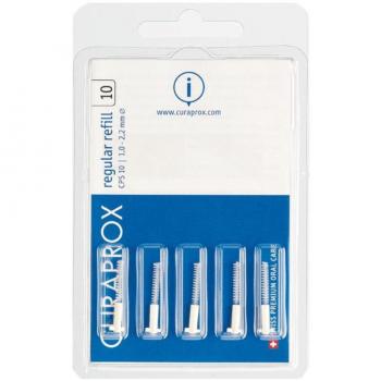 Curaprox Reg Plus Blanco - Cepillos Interdentales, 5 piezas, tamaño regular, color blanco