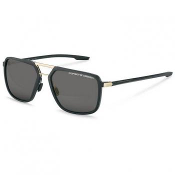 Porsche Design P8934 Polarized D Men's Sunglasses Black Size 59