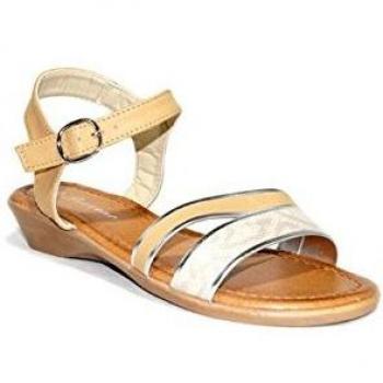 PEZZANO PEZZANO Sandalia Mixta A-032 Sandalias Cuña Mujer Moda Verano 2018 Camel