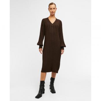 Vestido de punto midi Object