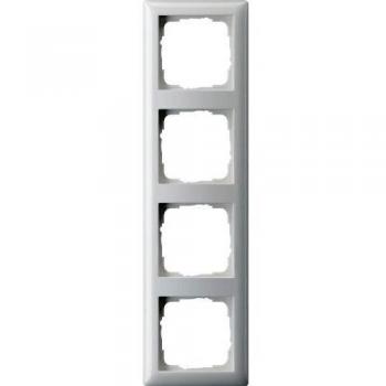 Gira 021403 - Placa de cubierta, 4 fases, color blanco brillante