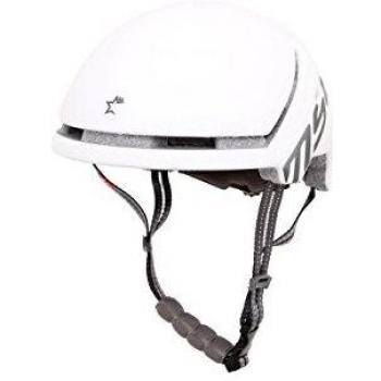 MSC Bikes DIRT118SMWH Casco de Ciclismo modalidad Dirt, Blanco, S/M
