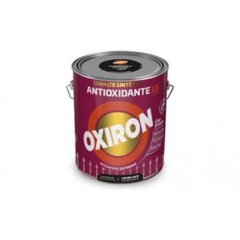 Esmalte Antioxidante Oxiron Liso Brillo 4 L Negro