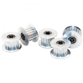 Redrex 5Pcs 16 Dientes Broca de 3mm de Diámetro GT2 Polea de Sincronización Para Impresora 3D Ancho de 6mm Correa Dentada