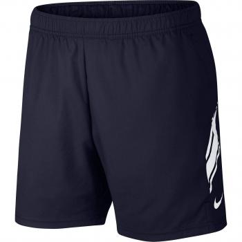Nike Dry 7in Shorts Hombres - Azul Oscuro, Blanco