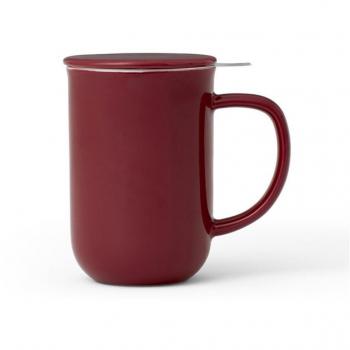 Taza de té de porcelana Viva Scandinavia Minima Balance Cranberry 500ml