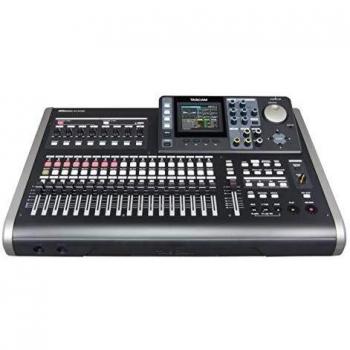 TASCAM DP-24SD Grabador Portátil Digital Profesional de 24 Traves, Multitrack, Compatible con Windows y Mac