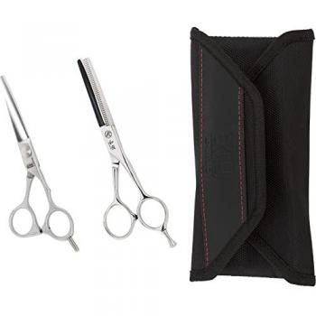 Kai Kasho Impression Series Starter Set KBP-55os con WST-238B - juego de cuchillos, incluye cuchillo de chef (KBP-55os) y tijeras (WST-238B), fabricados en acero