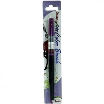 Pentel Color Brush - Pincel recargable, color violeta