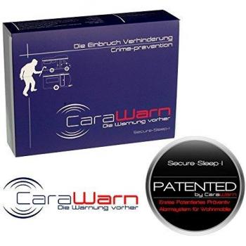 CaraWarn Sistema de alarma especial para caravanas y autocaravanas - Sistema de alarma preventivo para caravanas y autocaravanas - Para un sueño seguro