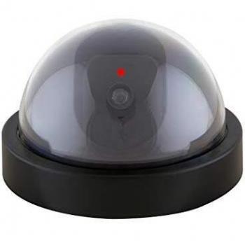 Logilink Dummy Cámara De Seguridad, Domo con Luz De Flash Rojo