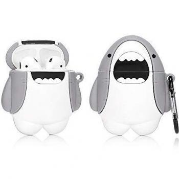 LEWOTE Airpods Carcasa de Silicona Compatible con Airpods de Apple 1 y 2 [Serie de Animales]
