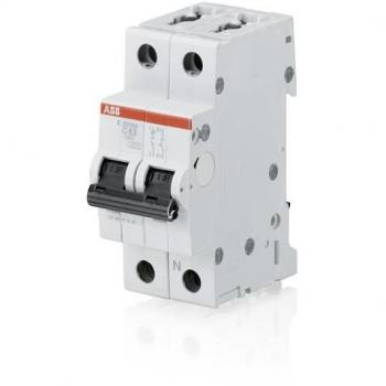 ABB Miniature Circuit Breaker S201-C2NA 2-Pole 2A