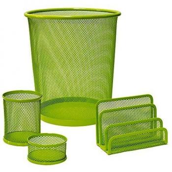 Plus Office CQY-3172-GN - Set de escritorio, color verde