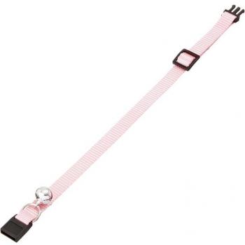 Collar Karlie Art Sportiv Plus para Gatos - Rosa Oscuro con Diseño de Peces, 30 cm x 10 mm