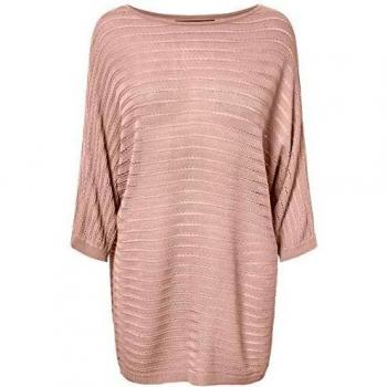 Vero Moda Vmyoyo 3/4 Boatneck Long Blouse Noos Camisa Manga Larga, Rosa Sepia, L para Mujer