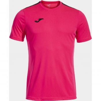 Camiseta de fútbol Joma Olimpiada manga corta para hombre/niño fucsia
