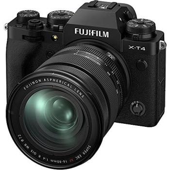 Fujifilm X-T4 - Kit de cámara con Objetivo XF16-80/4, Color Negro