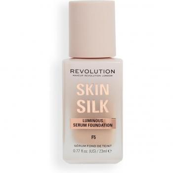 Makeup Revolution Skin Silk Serum Foundation Light Illuminating Foundation Shade F5 23 ml