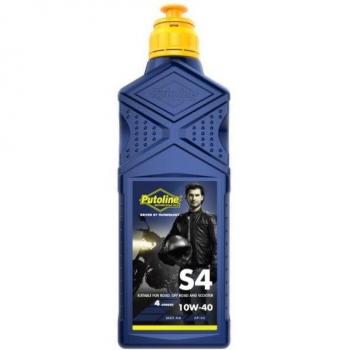 Aceite de Motor Putoline S4 10W-40 Semi-Sintético para Motos de 4 Tiempos - 1L