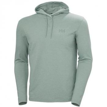 Helly Hansen Men's Verglas Light Breathable Hoodie Sweatshirt in Cactus Green, Size L